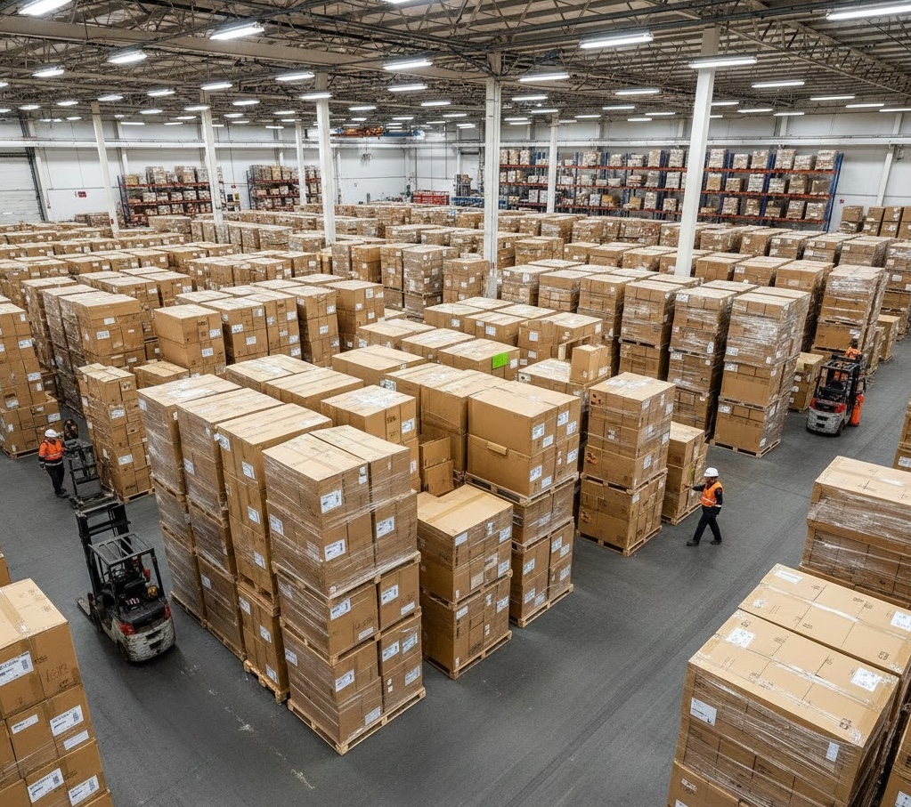 Our gaylord boxes warehouse