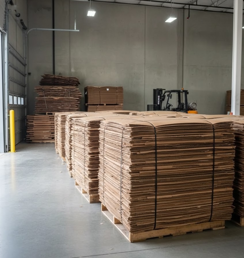 Sustainable box recycling